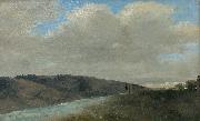 Pierre de Valenciennes Skizze Italienische Landschaft oil painting